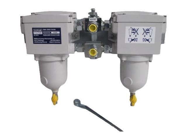 Separ filter/waterafscheider SWK2000/18UM - 30 micron, Watersport en Boten, Bootonderdelen, Motor en Techniek, Nieuw, Zeilboot of Motorboot