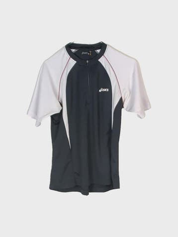 Asics Sport T-shirt Heren maat M Zwart Vintage, Maat 48/50 (M), Zwart, Ophalen of Verzenden, Zo goed als nieuw