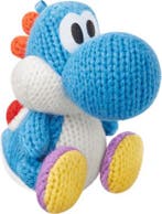 Amiibo Light-Blue Yarn Yoshi - Yoshis Woolly World series, Spelcomputers en Games, Verzenden, Zo goed als nieuw