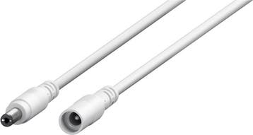 DC-verlengkabel | Wit-3 m, Ophalen of Verzenden, Nieuw