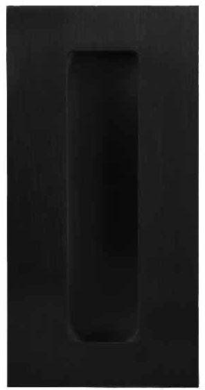 Schuifdeurkom SQUARE LSQ150 150X75X2 MM mat zwart, Verzenden, Nieuw