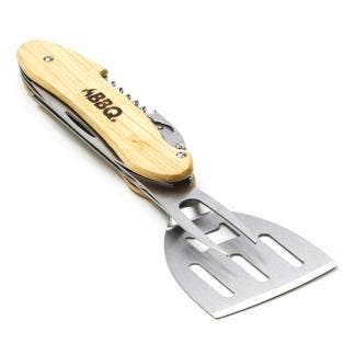 BBQ multitool | Gardalux | 5-delig (Metaal, Hout), Verzenden, Nieuw, Gardalux