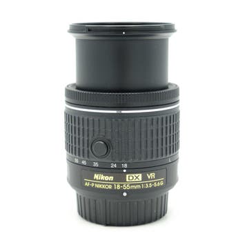 Nikon 18-55mm F3.5-5.6G DX VR AF-P Nikkor Objectief (Occ), Audio, Tv en Foto, Fotografie | Lenzen en Objectieven, Ophalen of Verzenden