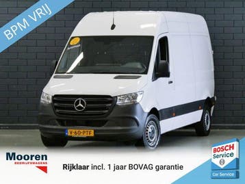 Zakelijke Lease |  Mercedes-Benz Sprinter 315 CDI L2H2, Automaat, Stof, Gebruikt, Wit