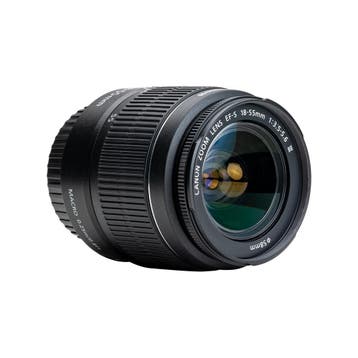 Canon EF-S 18-55mm f/3.5-5.6 III met garantie, Audio, Tv en Foto, Fotografie | Lenzen en Objectieven, Ophalen of Verzenden, Gebruikt