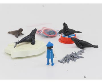 Playmobil 3518 Circus Zeeleeuwenset + 3248 + 3496 + 3364..., Ophalen of Verzenden, Gebruikt
