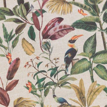 BA210 - Stof Giungla Tropicale – Hoogwaardig gemengd