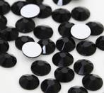 2 x Swarovski flatback  strass steentje 5mm zwart, Ophalen of Verzenden, Nieuw, Overige typen