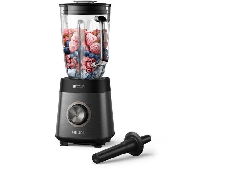 Philips HR3040/00 - Blender 1200W - 1,5L glazen kom -, Witgoed en Apparatuur, Blenders, Zo goed als nieuw, Verzenden