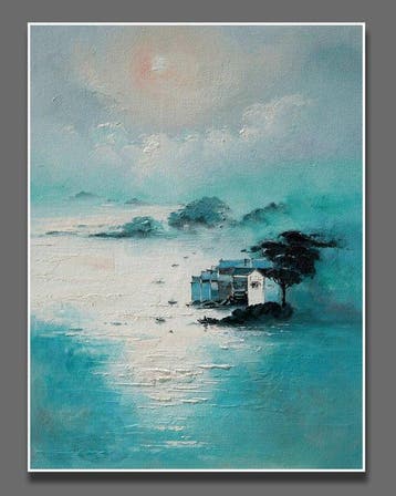 Clelia - Misty Isle at Dawn