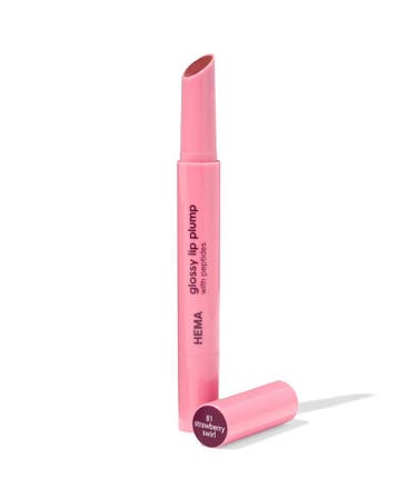 HEMA Glossy lipplump 81 strawberry swirl, Verzenden, Nieuw