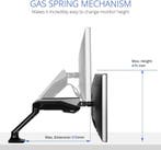 Monitor arm - 1 scherm - Monitor standaard - VESA-compatibel, Audio, Tv en Foto, Televisiebeugels, Verzenden, Zo goed als nieuw