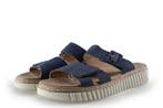 Tom Tailor Sandalen in maat 39 Blauw, Zo goed als nieuw, Verzenden, Blauw, Sandalen of Muiltjes