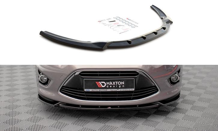 Voorspoiler Ford C-Max MK2 Maxton Glans Zwart, Auto-onderdelen, Carrosserie en Plaatwerk, Ophalen of Verzenden