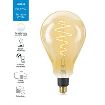 WiZ Slimme LED Verlichting XL E27 6.5W 390lm 2000K-5000K..., Ophalen of Verzenden, Nieuw