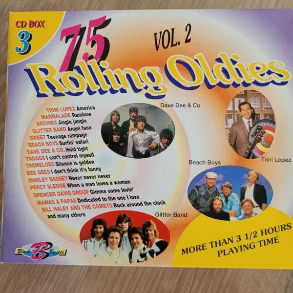 Various - 75 Rolling Oldies, Vol. 2, Cd's en Dvd's, Cd's | Pop, Gebruikt, Ophalen of Verzenden