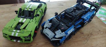Lego Set - Technic - 42123 - McClaren Senna / 42138 - Ford, Nieuw