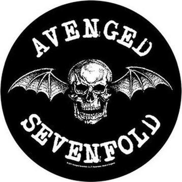 Avenged Sevenfold Death Bat Backpatch officiële merchandise, Ophalen of Verzenden, Nieuw, Kleding