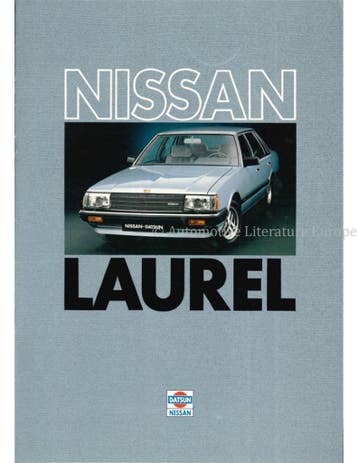 1983 NISSAN LAUREL BROCHURE DUITS, Nieuw, Nissan, Author