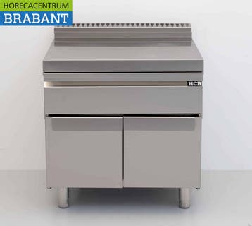HCB RVS Neutraal unit Werkunit 80 cm Horeca, Ophalen of Verzenden, Nieuw in verpakking