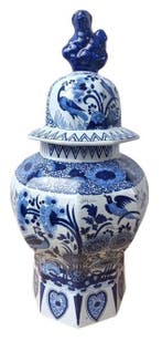 Bloempot - Creamware - Delfts faience-pot