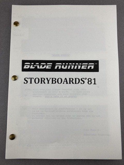 Blade Runner (1982) - Harrison Ford and Rutger Hauer -, Verzamelen, Film en Tv