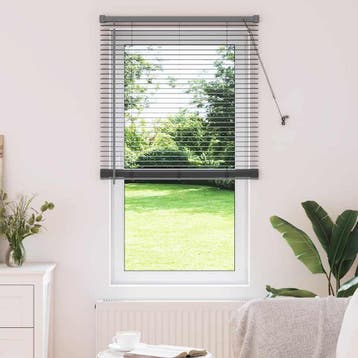 vidaXL Venetiaanse Jaloezieën Donkergrijs 175 x 70 cm, Huis en Inrichting, Stoffering | Gordijnen en Lamellen, Verzenden, Nieuw