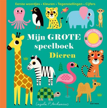 Boek: Mijn grote speelboek - Dieren - (als nieuw), Verzenden, Zo goed als nieuw