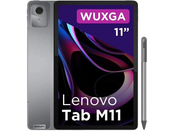 Lenovo Tab M11 (ZADA0134SE) - Tablet - 128GB opslag - 4GB, Computers en Software, Android Tablets, Zo goed als nieuw, Verzenden