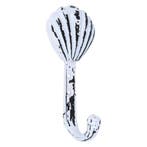 Kapstokhaak schelp klassiek wit, Huis en Inrichting, Woonaccessoires | Kapstokken, Verzenden, Nieuw