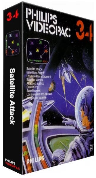 Philips Videopac 34 Satellite Attack, Verzenden
