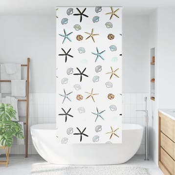 vidaXL Doucherolgordijn 100x240 cm stofbreedte 96 cm, Verzenden, Nieuw