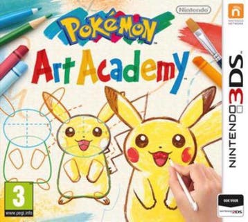 Pokemon Art Academy (Buitenlands Doosje) (3DS Games), Ophalen of Verzenden, Zo goed als nieuw