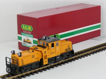 LGB 20670 Schienenreinigungslok, Digital (Locs en Wagons), Hobby en Vrije tijd, Modeltreinen | Overige schalen, Ophalen of Verzenden