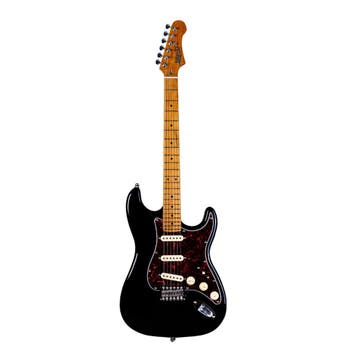 Jet JS-300 ST-Style Elektrische Gitaar Black, Ophalen of Verzenden, Nieuw