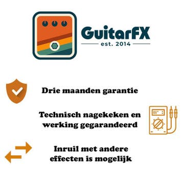 GuitarFX.nl | Pedalboards en toebehoren voor gitaareffecten, Ophalen of Verzenden, Gebruikt, Elektrische gitaar