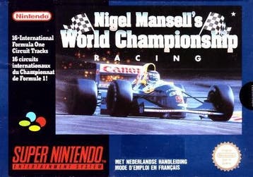 MarioSNES.nl: Nigel Mansells World Championship Racing iDEAL, Ophalen of Verzenden, Gebruikt