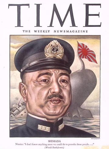 Cover Time Magazine1944 met Osami Nagano (lijst optie), Verzamelen, Verzenden