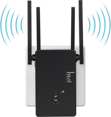 Wifi-versterker 1200Mbps - Retourdeal 28% Korting, Ophalen of Verzenden, Nieuw, Viking Choice