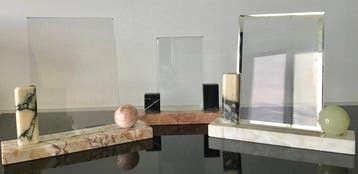 Fotolijst (3) - Art Deco met marmeren basis