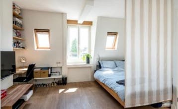 Te Huur Studio Sierplein In Amsterdam, Huizen en Kamers, 20 tot 35 m², Amsterdam