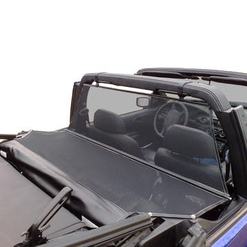 Ford Escort (1992-1994) Cabrio windscherm Zwart windscherm, Ophalen of Verzenden