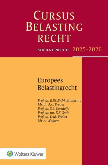 Cursus Belastingrecht Europees belastingrecht  9789013178104, Verzenden, Zo goed als nieuw