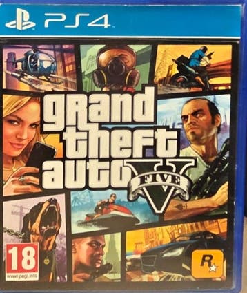 GTA 5 Grand Theft Auto V koopje (ps4 used game), Spelcomputers en Games, Games | Sony PlayStation 4, Ophalen of Verzenden, Zo goed als nieuw