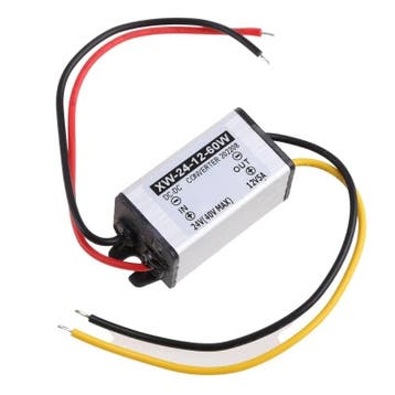 Omvormer van 24V naar 12V - cont. 4A - max 5A, Ophalen of Verzenden, Nieuw