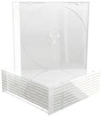 MediaRange | CD Slimcase | 5.2mm | Transparant | 100 Stuks, Verzenden, Nieuw