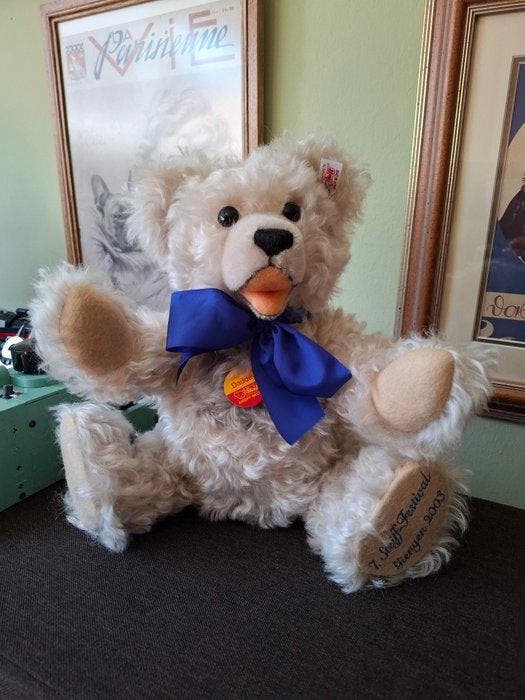 Steiff - Teddybeer Daddey - 2000-2010 - Duitsland, Antiek en Kunst, Antiek | Speelgoed