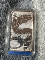 1oz Rectangular Dragon 2023 - Zilver (Zonder minimumprijs)
