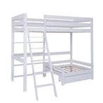 Kinder Hoogslaper 90x200 cm met Bank en Opbergruimte, Verzenden, Nieuw