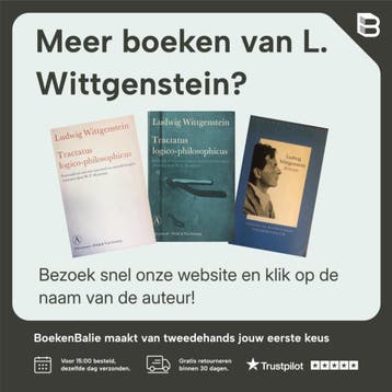 Tractatus logico-philosophicus - L. Wittgenstein, Verzenden, Gelezen, L. Wittgenstein